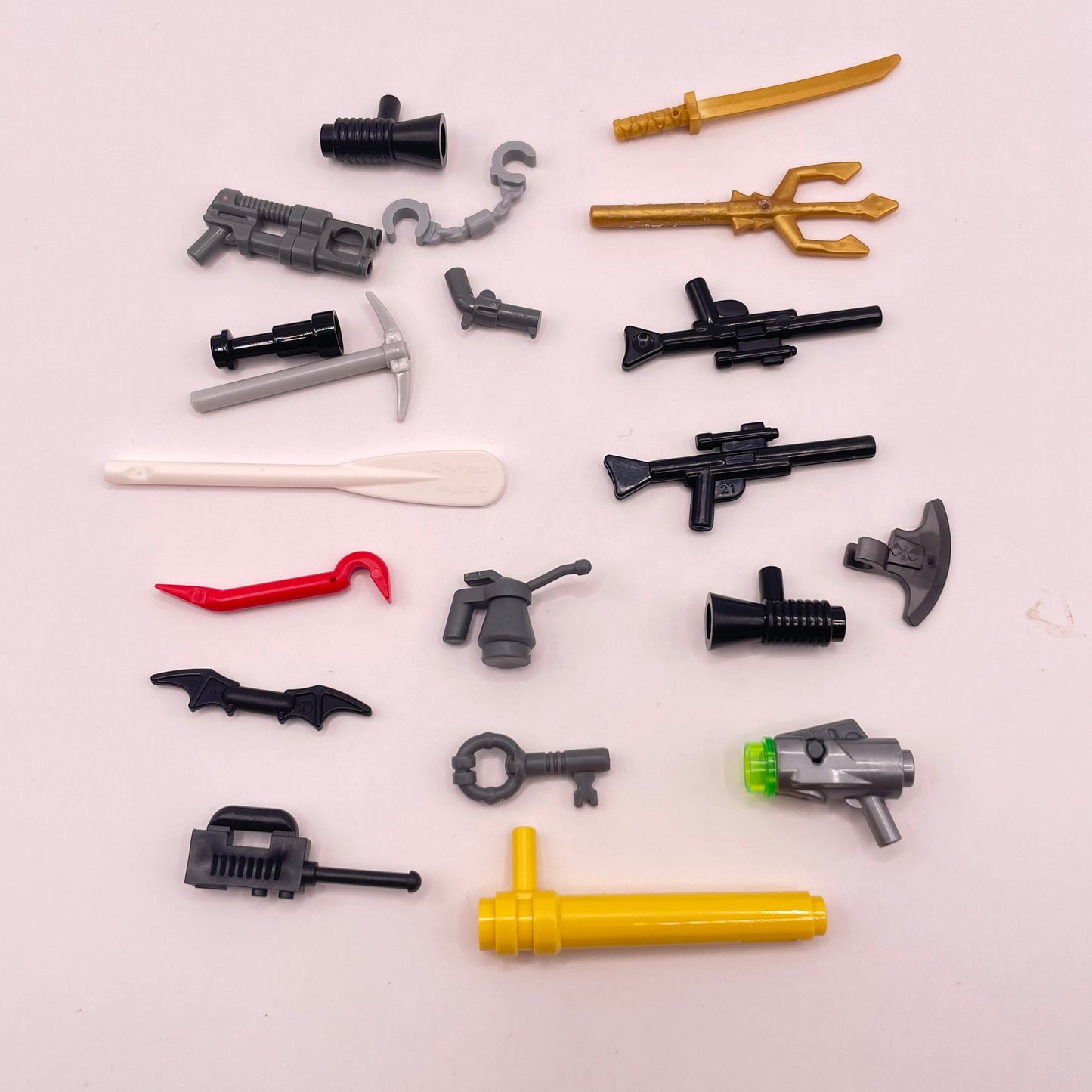 LEGO Tools and  Weapons, Mixed Colours,  20 pieces