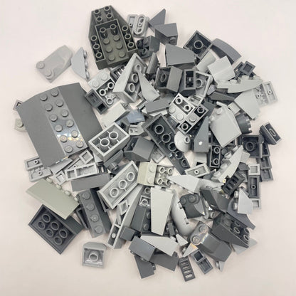 LEGO Mixed Grey, Slopes, Approx. 110g