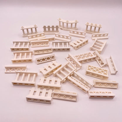 LEGO White Fences, 33 Pieces