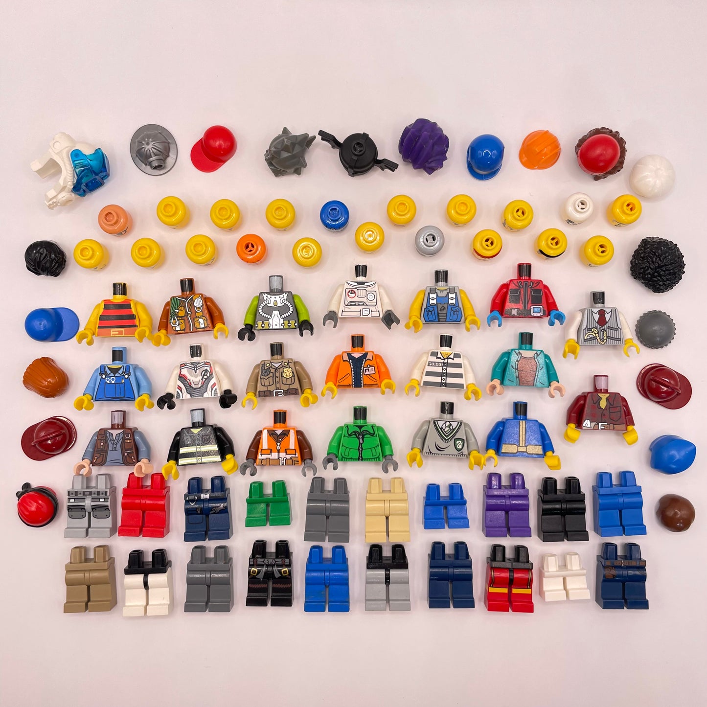 LEGO Build a Minifigure, Mix and Match City Figures, Set of 20