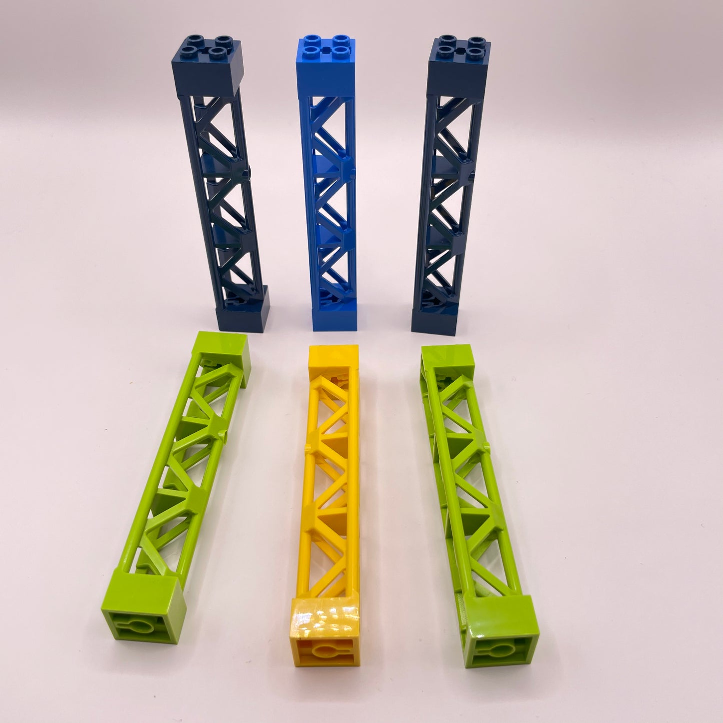 LEGO Girders, Mixed Colours, Building Pieces, 6 Pieces