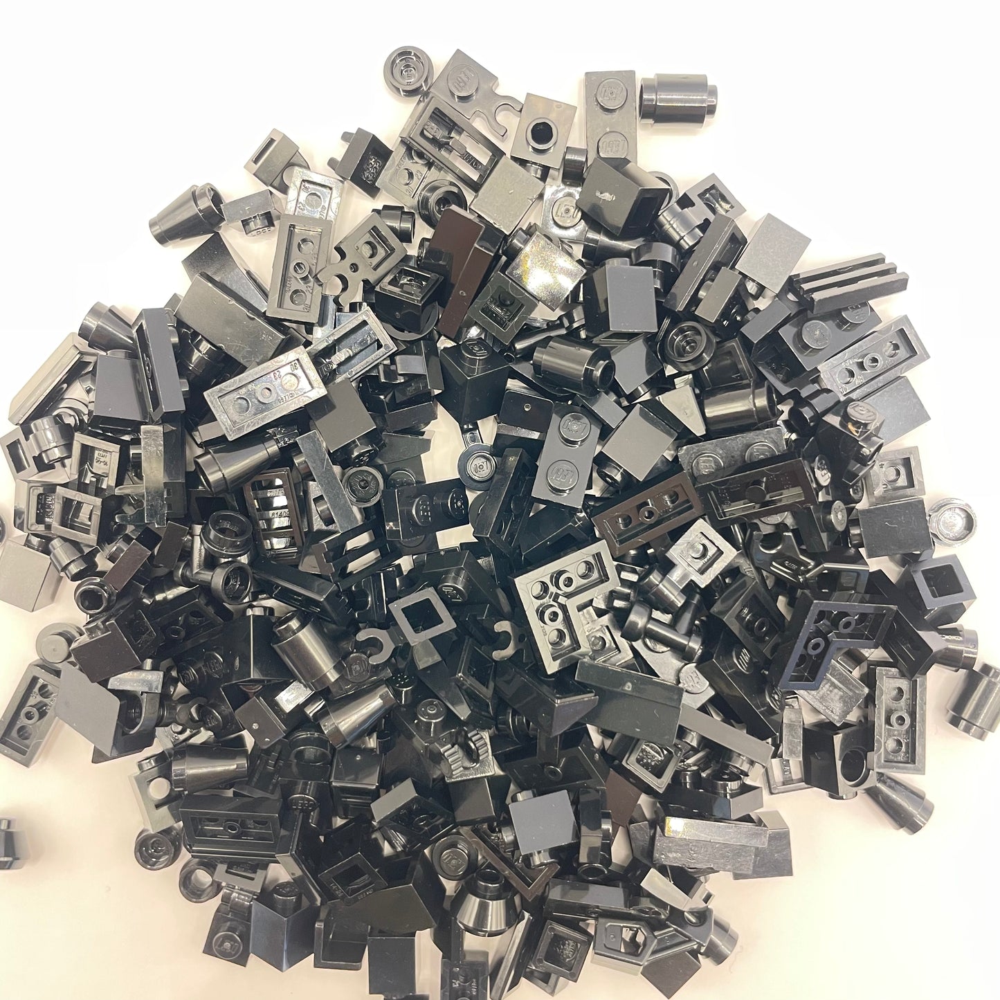 LEGO Black, Greebling, Approx. 90g