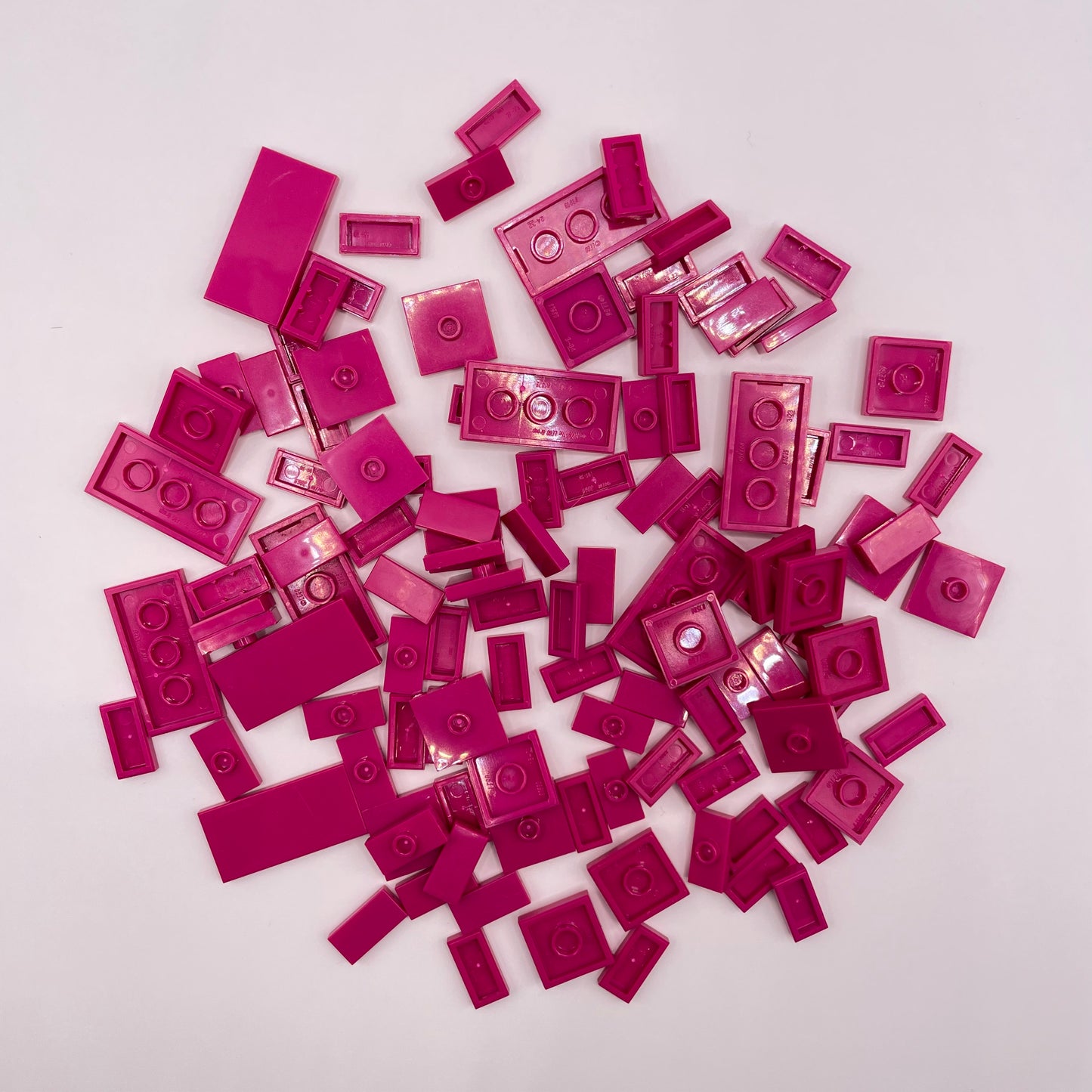 LEGO Tiles, Dark Pink, Approx. 40g