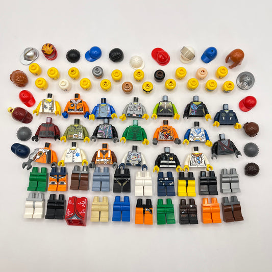 LEGO Build a Minifigure, Mix and Match City Figures, Set of 20