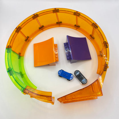 LEGO Skate Loop and Ramps, Skate Boards, Mixed Colours, 15 Pieces