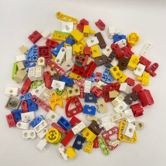 LEGO Small Technic Bricks and Pieces, Mixed Colours, Approx. 100g