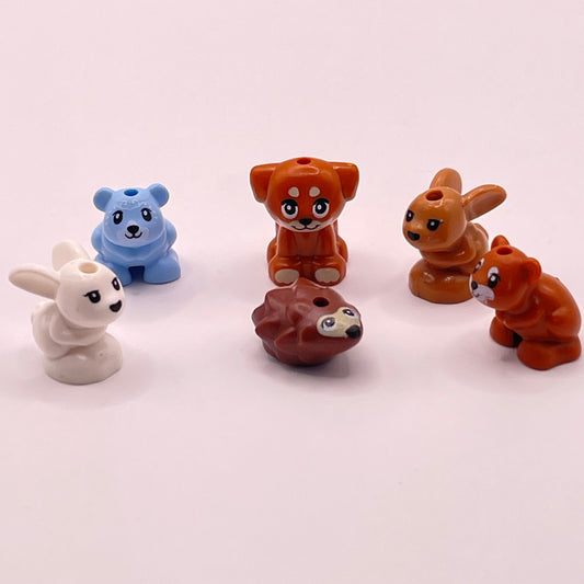 LEGO Baby Pets, Animals, Mixed Colours, 6 Pieces