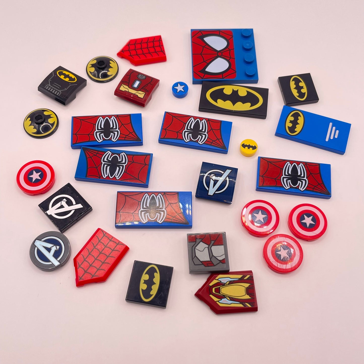 LEGO  Super Heroes Symbols, Mixed Colours, 25 Pieces