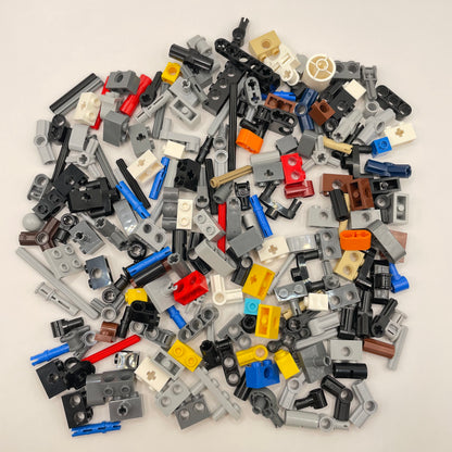 LEGO Small Technic Bricks and Pieces, Mixed Colours, Approx. 120g