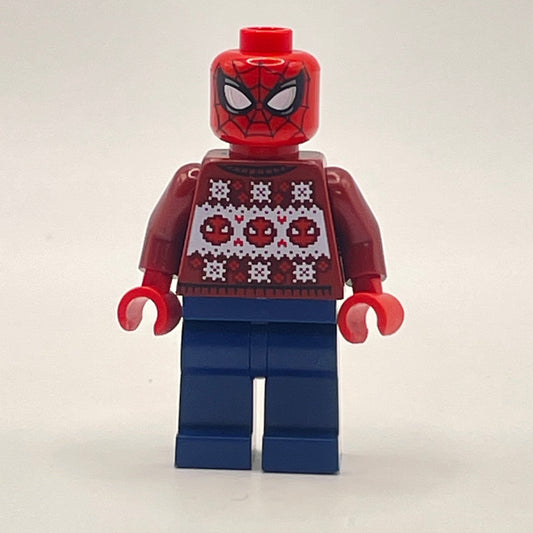 LEGO Spider Man, Christmas Sweater, Super Heroes, Minifigure (sh0905)