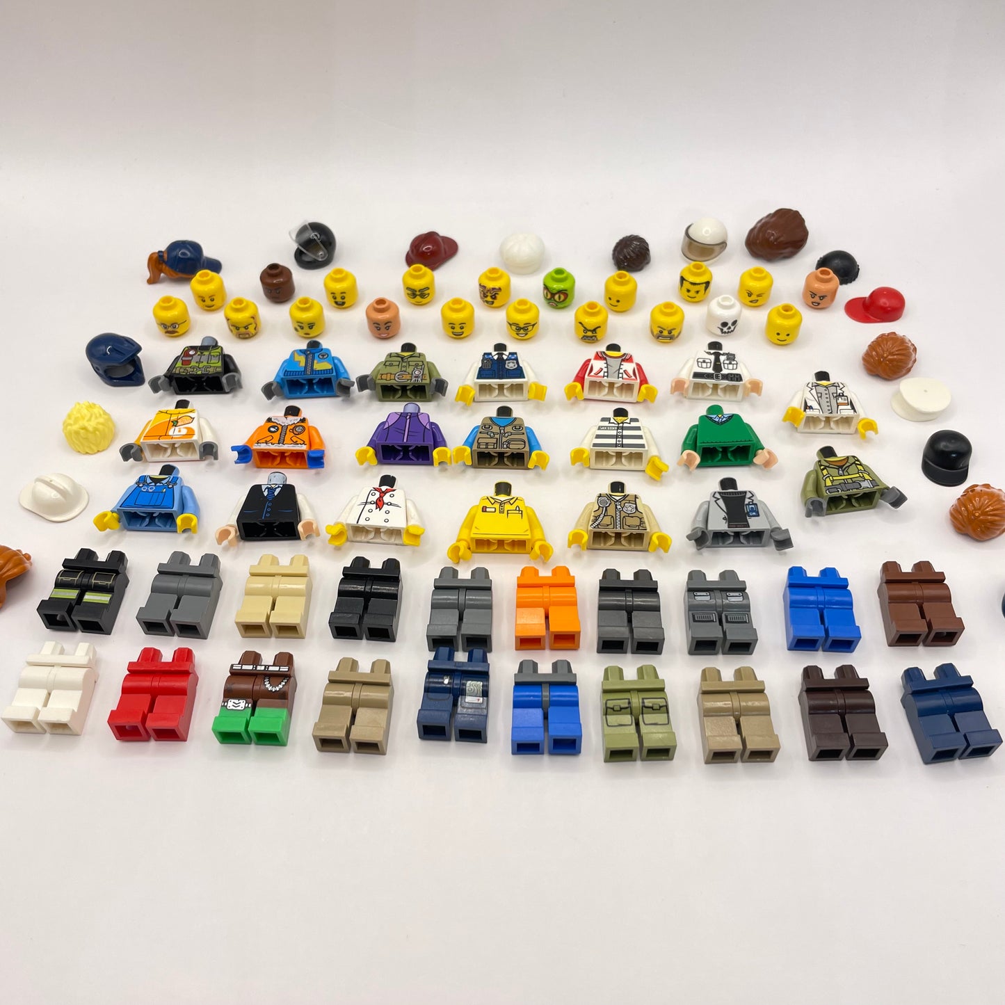 LEGO Build a Minifigure, Mix and Match City Figures, Set of 20