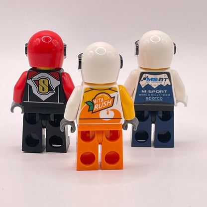 LEGO Race Car Drivers, City, Minifigures, Set of 3
