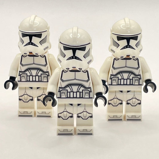 LEGO Clone Trooper (Phase 2), Star Wars, Minifigure (sw1319) (Pack of 3)