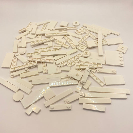 LEGO Tiles, White, Approx. 70g
