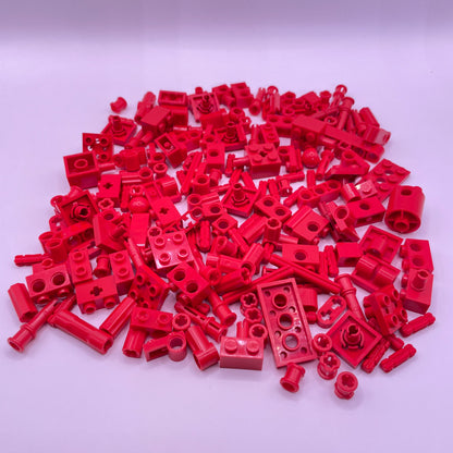 LEGO Small Technic, Red, Approx. 90g
