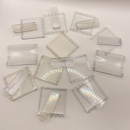LEGO Transparent Clear, Large Panels, Building (20 Pieces)