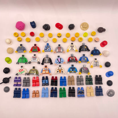LEGO Build a Minifigure, Mix and Match City Figures, Set of 20