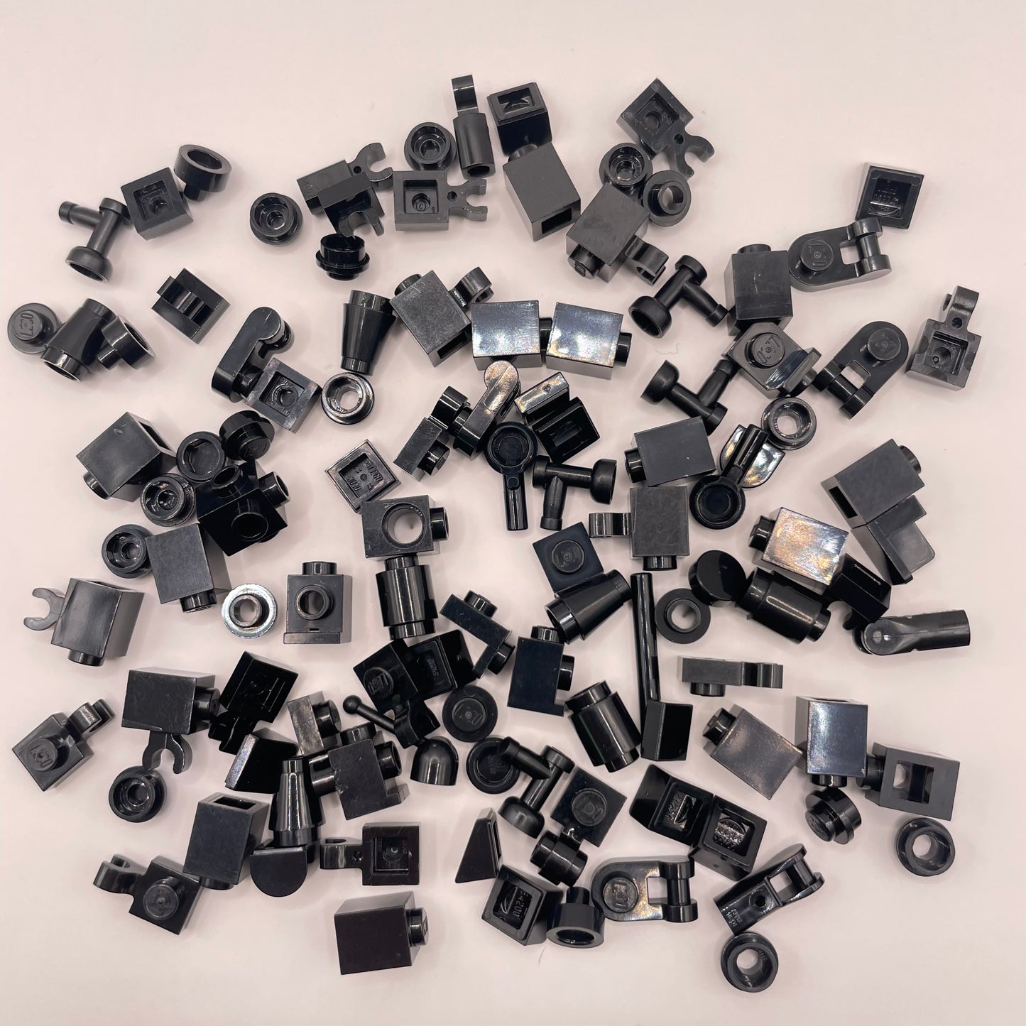 LEGO Greebling, Black, 100 pieces
