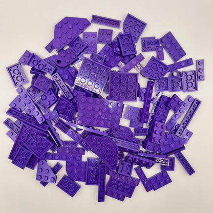 LEGO Dark Purple, Plates, Approx. 100g