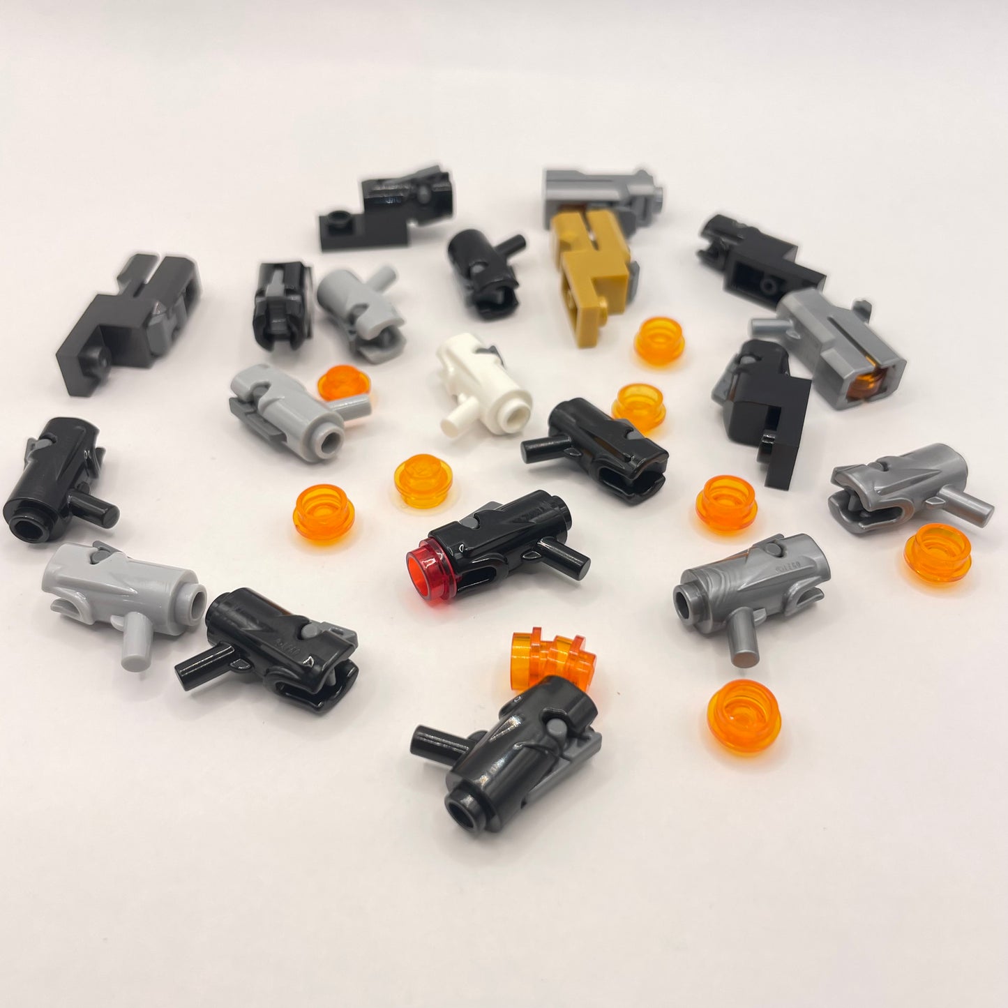 LEGO Mixed Shooters / Projectile Launchers, Minifigure Accessories, 20 Pieces