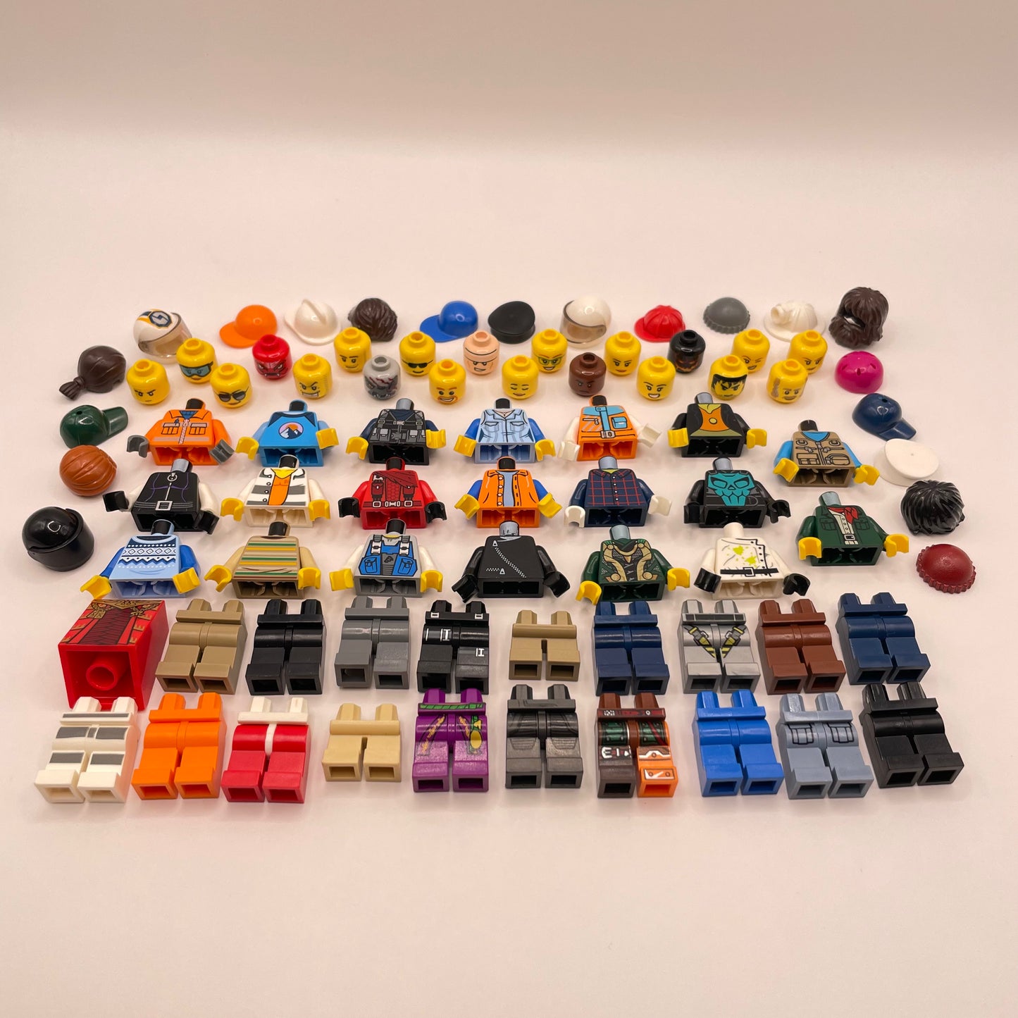 LEGO Build a Minifigure, Mix and Match City Figures, Set of 20