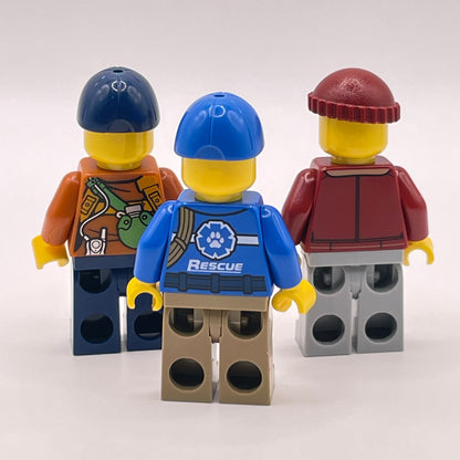 LEGO City Figures, Minifigures, Set of 3