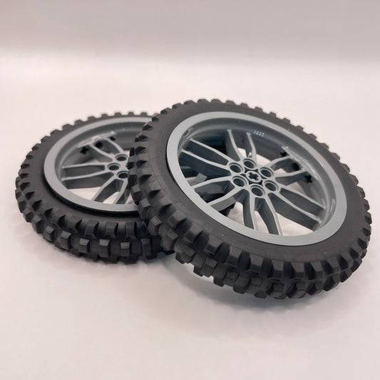 LEGO  Motor Cycle, Wheels, Vehicle, 2 Pieces