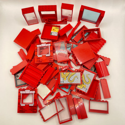 LEGO Red, Building, Approx. 300g