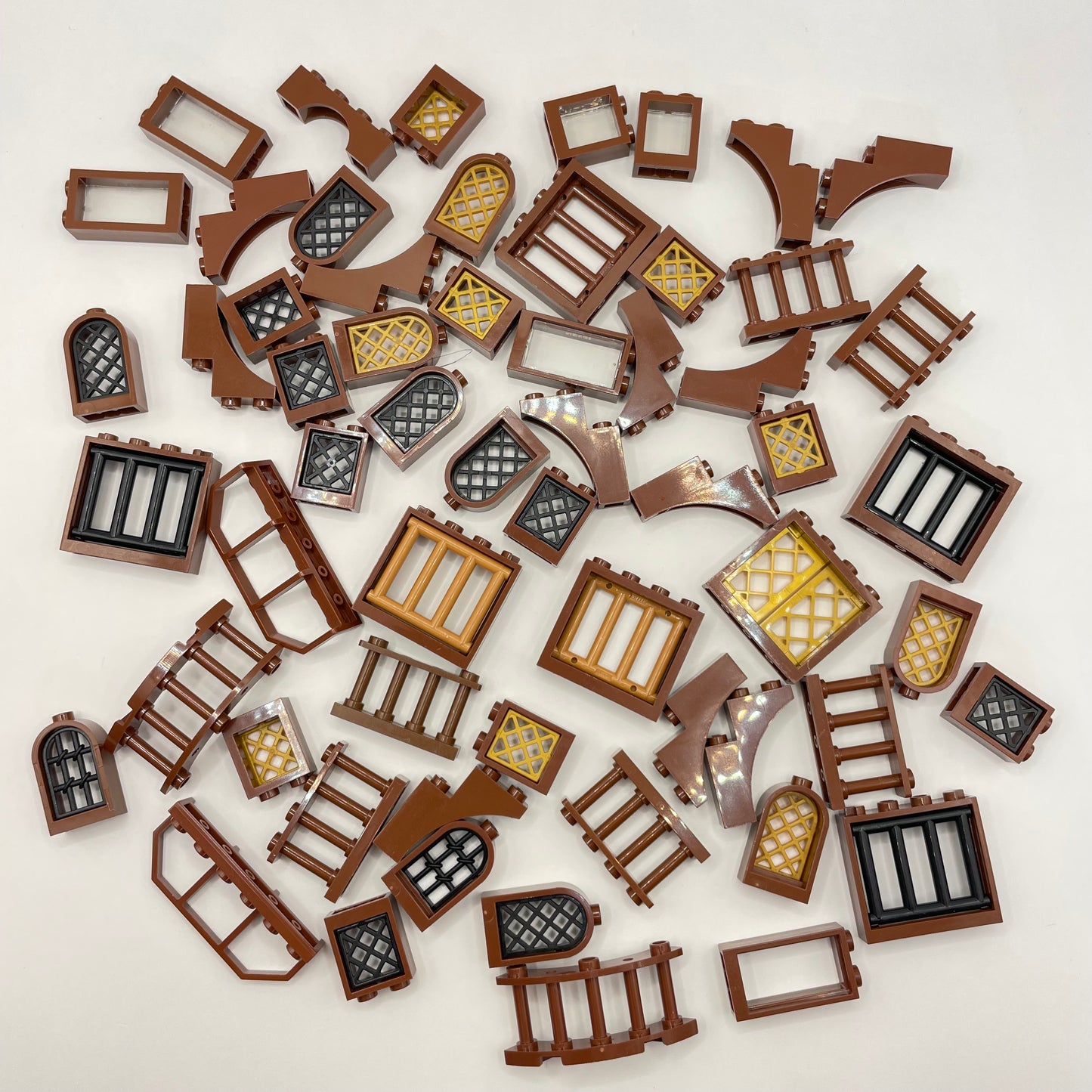 LEGO Small Building, Reddish Brown, Building, Approx. 90g