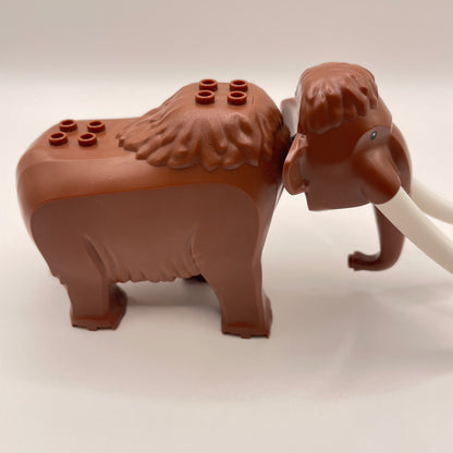 LEGO Woolly Mammoth, Reddish Brown, 1 piece