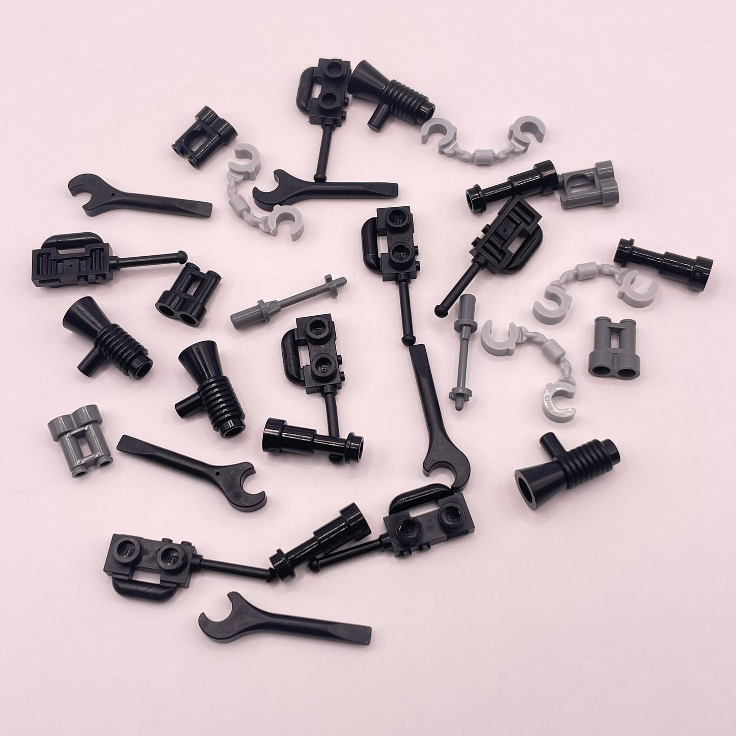 LEGO Mixed Tools, Minifigure Accessories, 30 Pieces