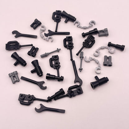 LEGO Mixed Tools, Minifigure Accessories, 30 Pieces