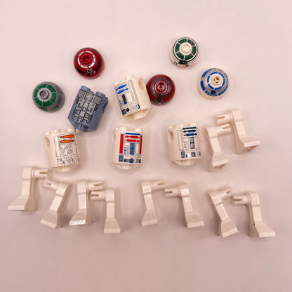 LEGO Build a Droid, 5 Pack, Star Wars, Minifigures, 20 Pieces
