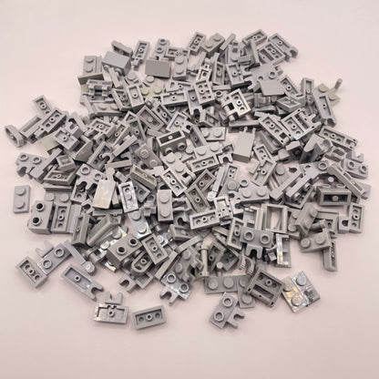 LEGO SNOT 1x2, Light Bluish Grey, Approx. 100g