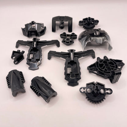 LEGO Bionicle, Armor, Chest Connections, Black, 12 Pieces