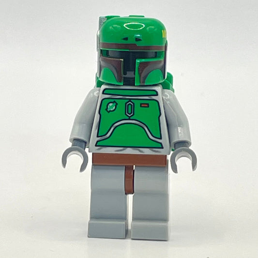LEGO Boba Fett, Bluish Greys, Star Wars Minifigure (sw0002a)