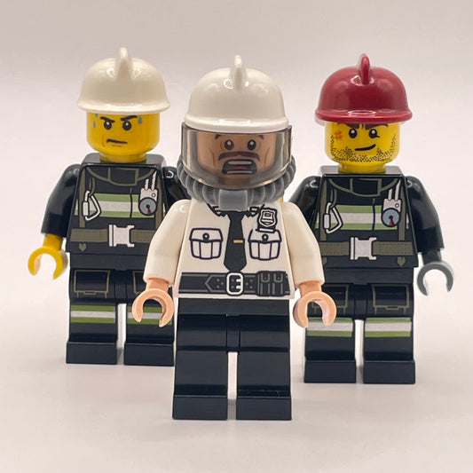 LEGO Firefighters, City, Minifigures (pack of 3)