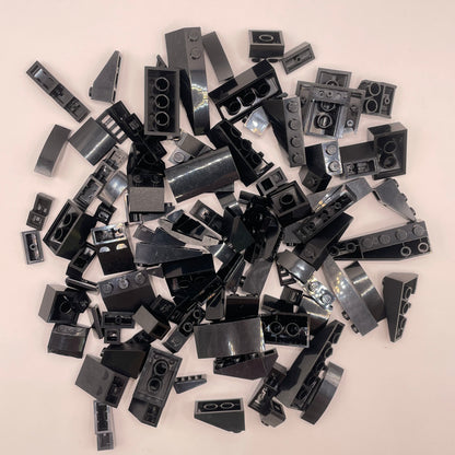 LEGO Black, Medium Slopes, 90g
