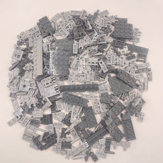 LEGO Mixed SNOT, Mixed Bluish Grey, Approx. 150g
