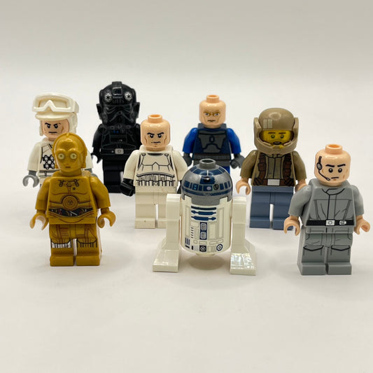 LEGO Star Wars Seconds and Incomplete, Minifigures (Pack of 8)