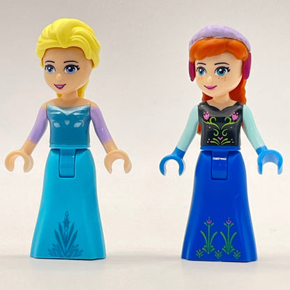 LEGO Anna and Elsa, Frozen, Disney, Minidoll (Pack of 2)