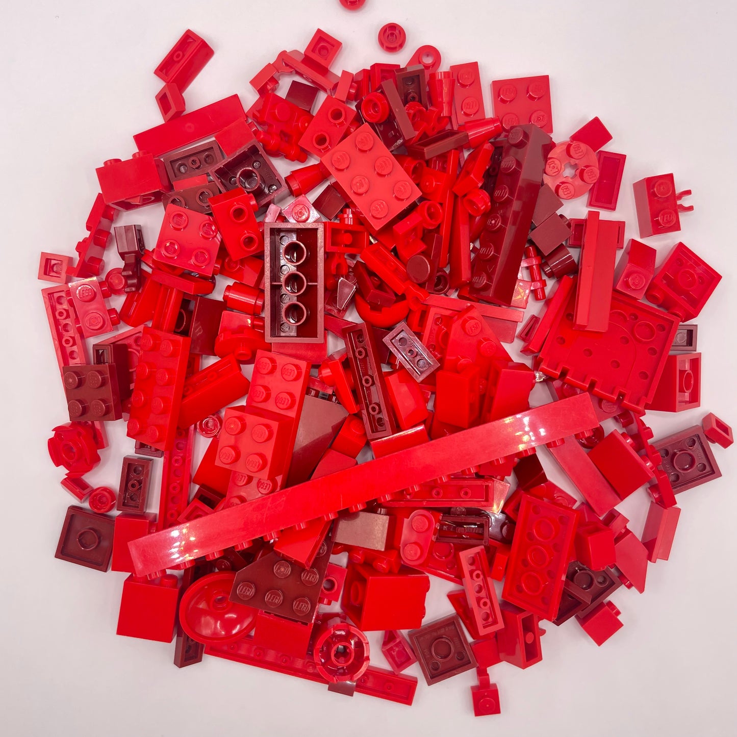 LEGO Mixed Bricks, Red, Approx. 115g