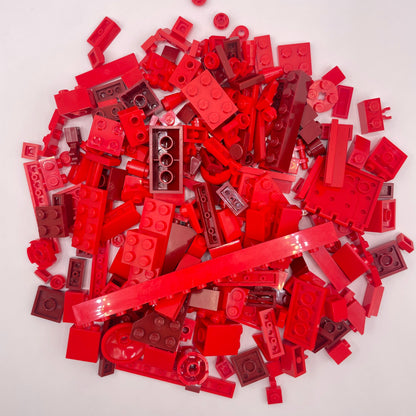 LEGO Mixed Bricks, Red, Approx. 115g