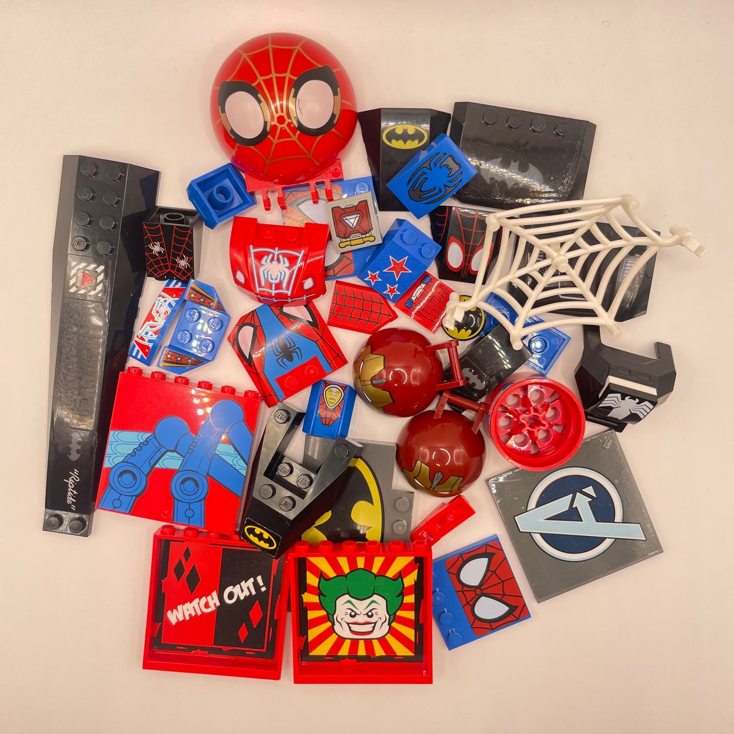 LEGO  Super Heroes, Vehicle Pieces, Mixed Colours Appox.95g