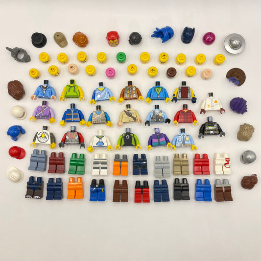 LEGO Build a Minifigure, Mix and Match City Figures, Set of 20