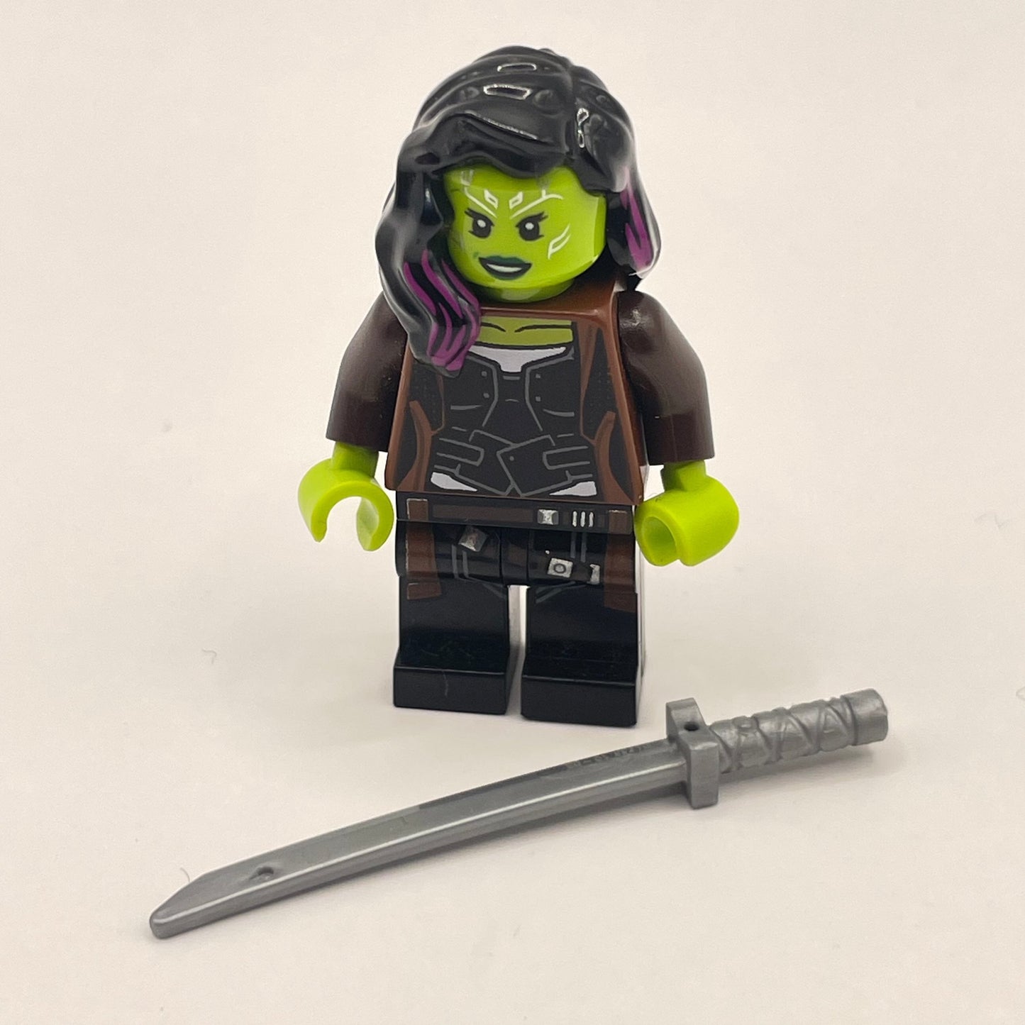 LEGO Gamora, Long Coat, Super Heroes, Minifigures (sh0506)