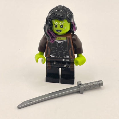 LEGO Gamora, Long Coat, Super Heroes, Minifigures (sh0506)