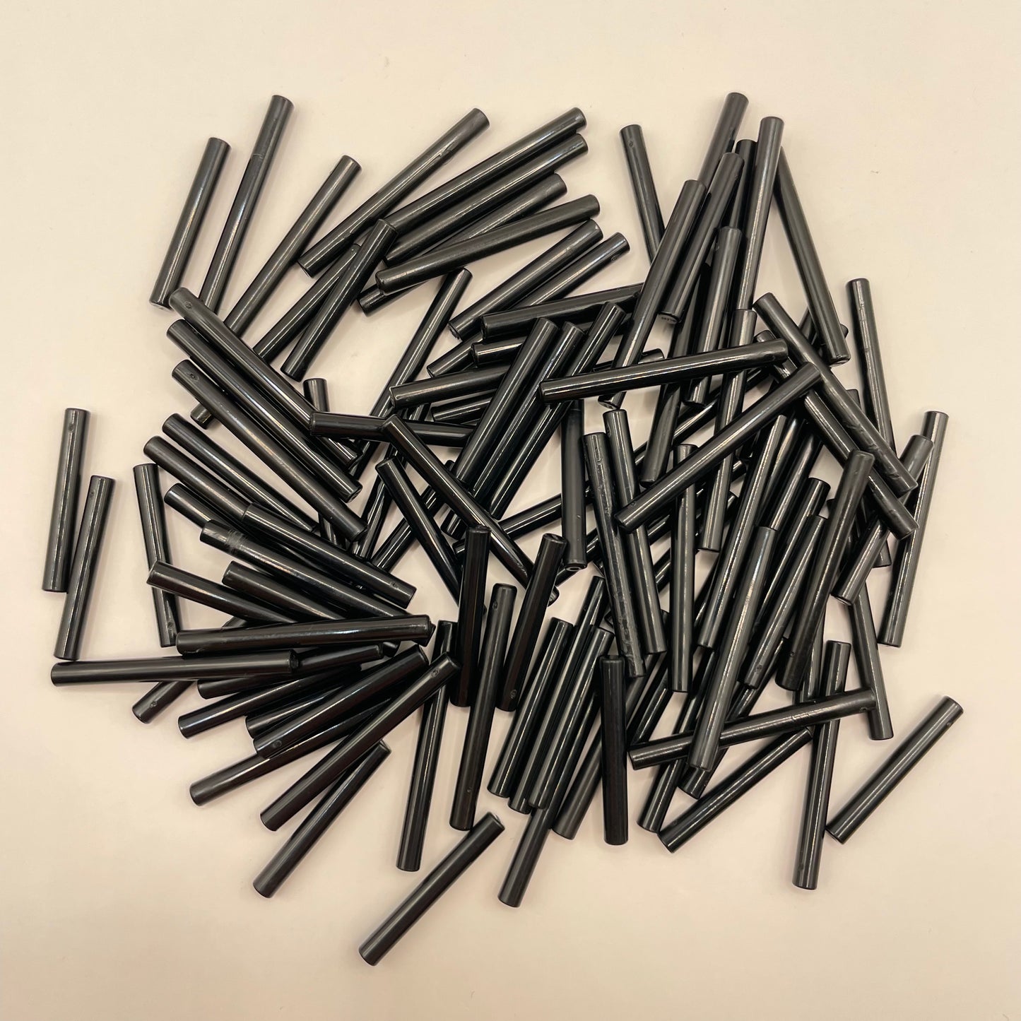 LEGO Black 3L / 4L Bars / Poles, 100 Pieces