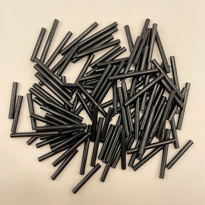 LEGO Black 3L / 4L Bars / Poles, 100 Pieces