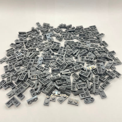 LEGO Tiny Plates, Dark Bluish Grey, Approx. 85g